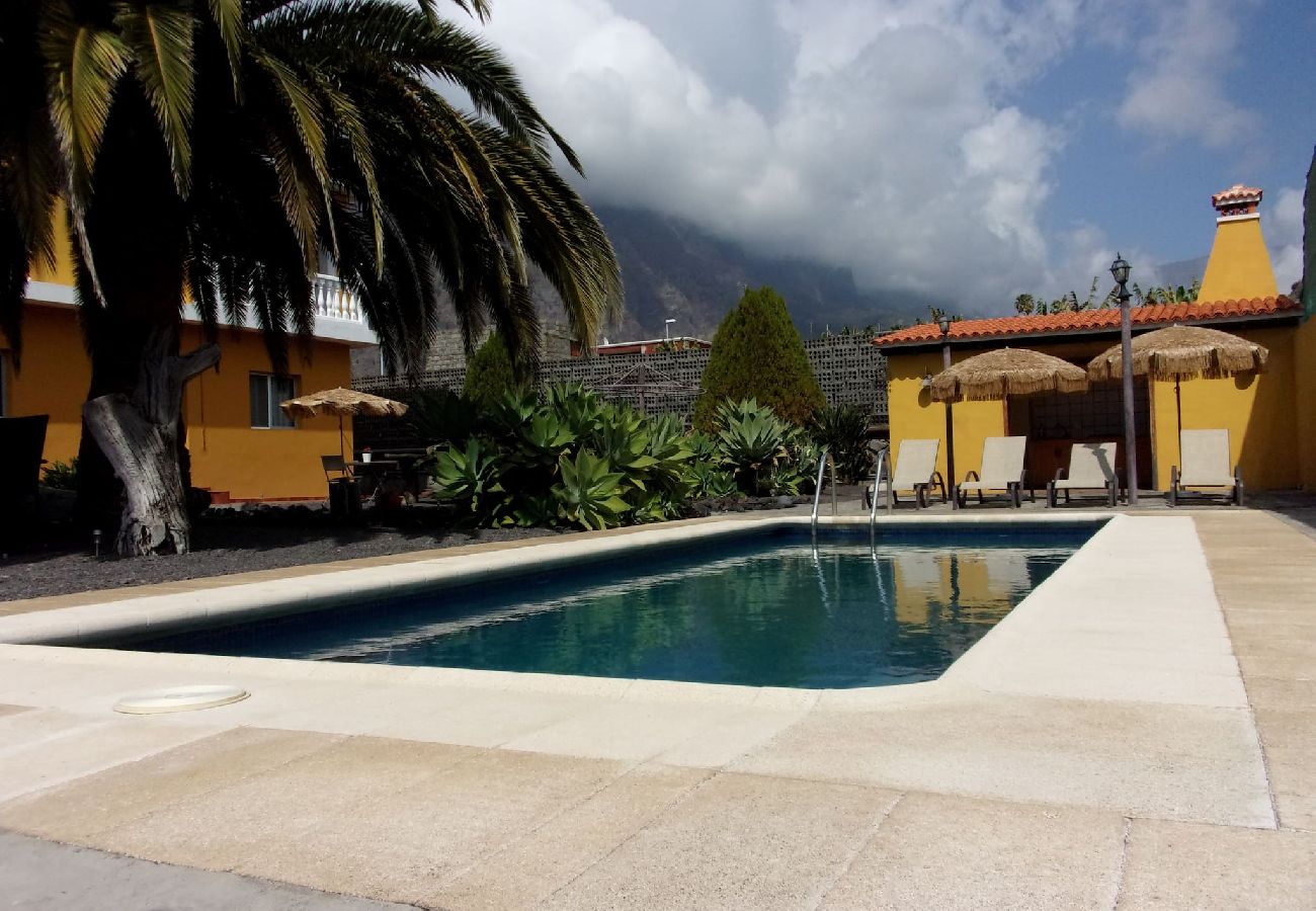 Ferienwohnung in El Paso - Casa Rosán, Apt. D, in der Nähe der Caldera 